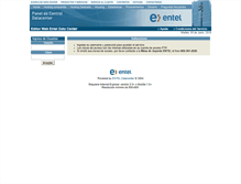 Tablet Screenshot of editorweb.enteldatacenter.cl